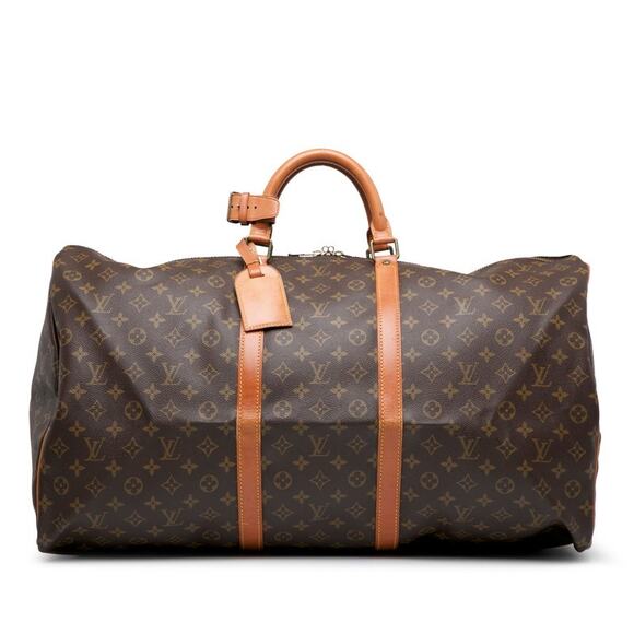 Louis Vuitton Monogram Keepall 60 Boston Bag M41422 - Picture 1 of 7
